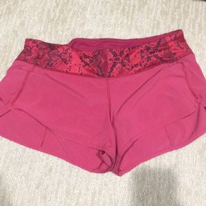 Lululemon running shorts